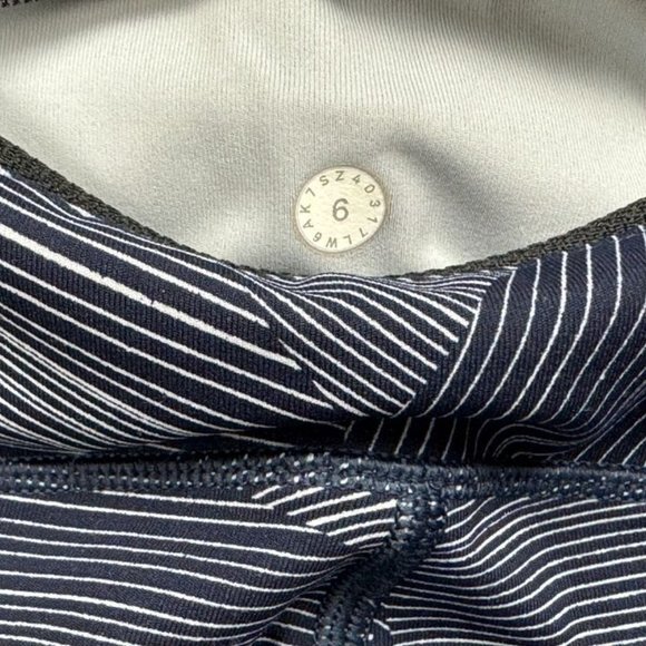 Lululemon Speed Up Crop 21" Leggings Women 6 EUC Pocket‎ Stretch Run Gym Yoga - Picture 10 of 10